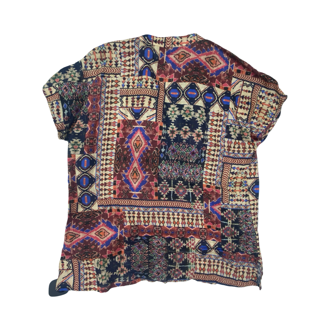 Top Ss Designer By Johnny Was In Multi, Size:Xs