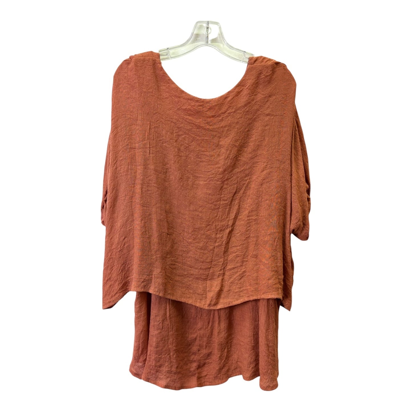 Top Ss By Umgee In Tan, Size:Xl