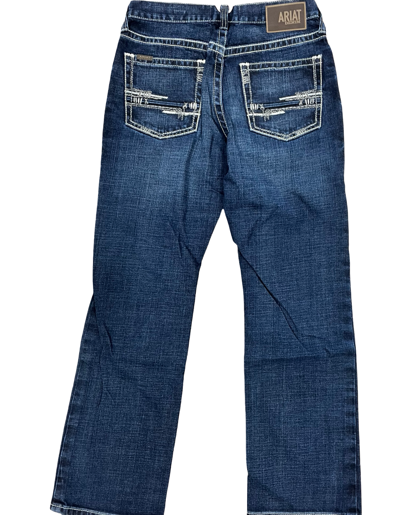 Jeans Boot Cut By Ariat In Blue Denim, Size:12