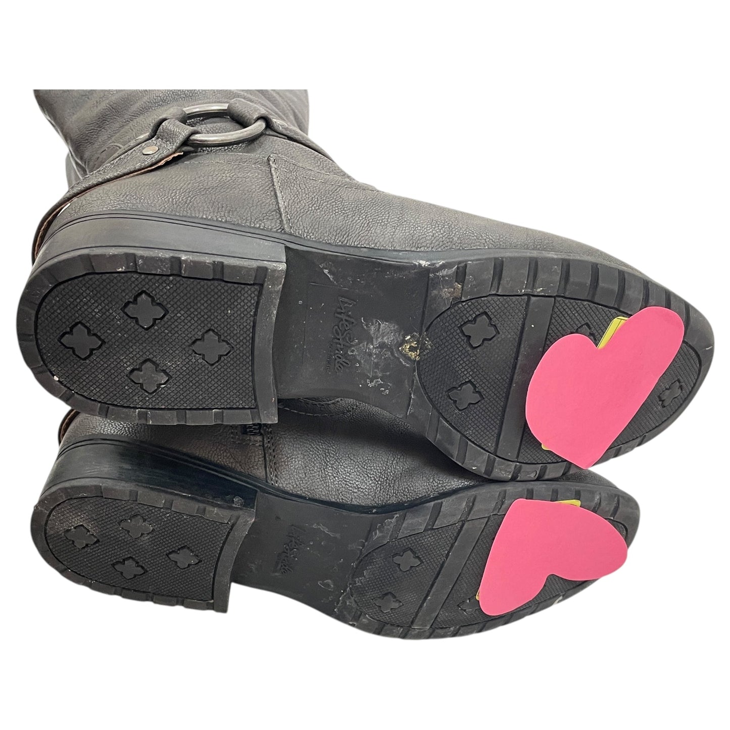 Boots Knee Flats By Life Stride In Grey, Size:8