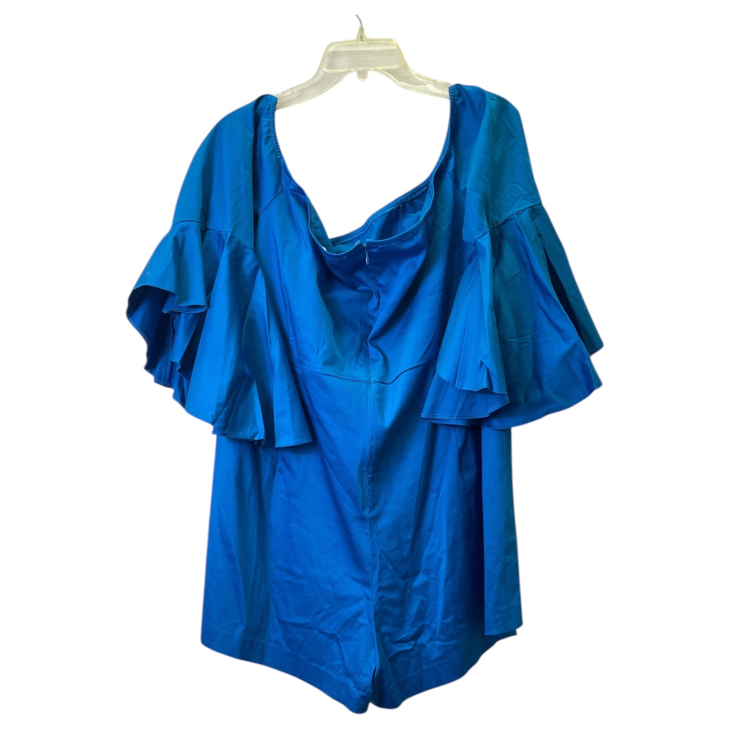 Romper By Cme In Blue, Size:2X