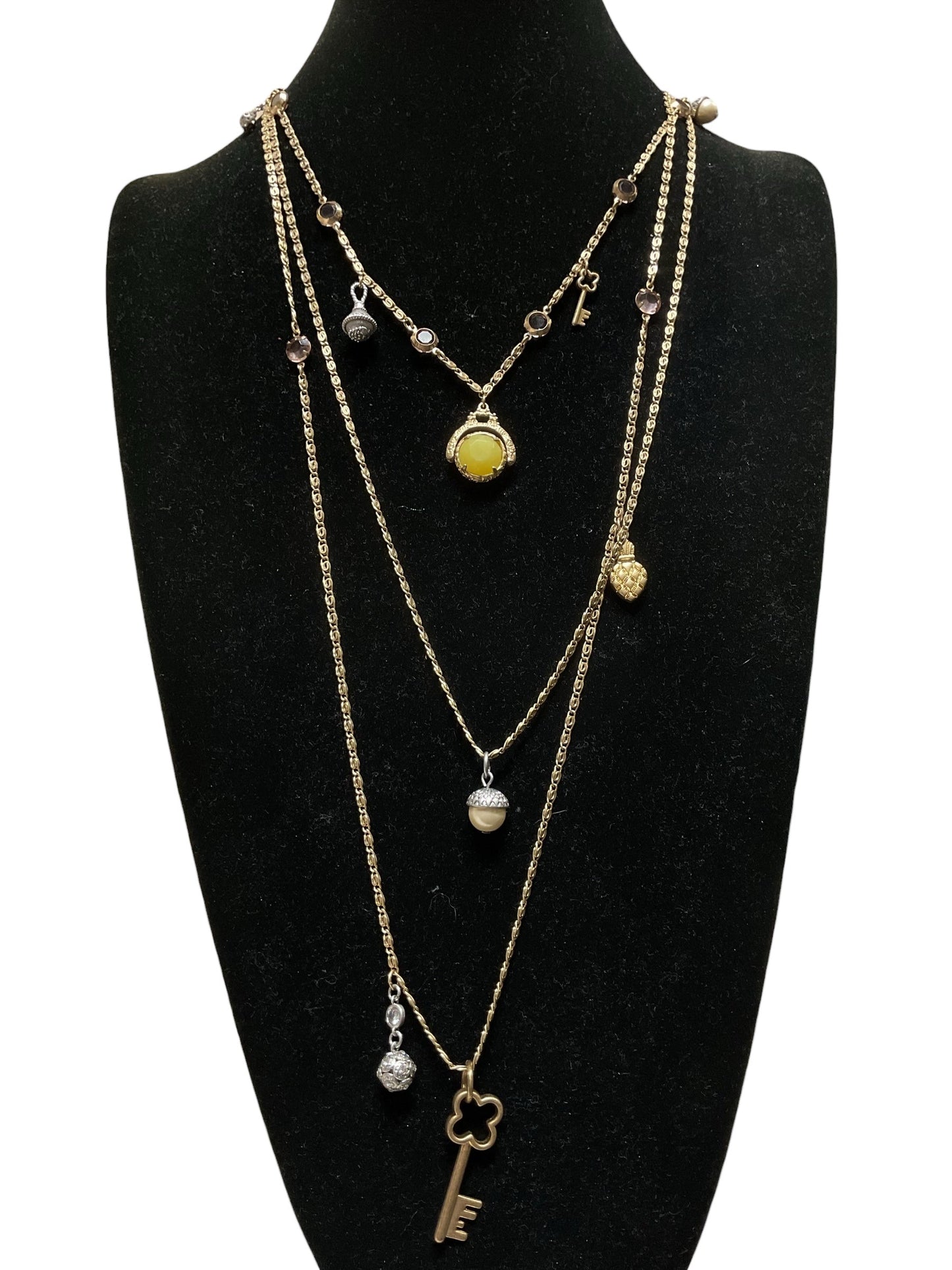 Necklace Layered By Cabi In Gold