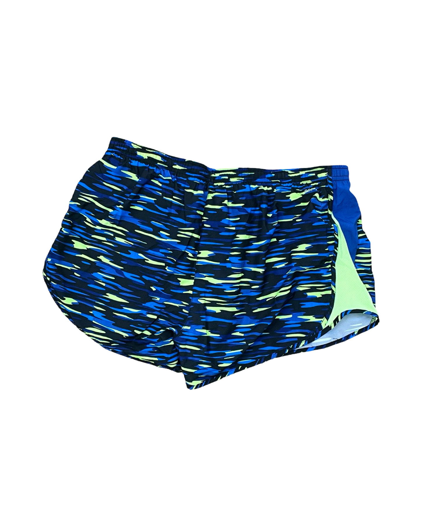 Athletic Shorts By Nike In Blue & Yellow, Size:L