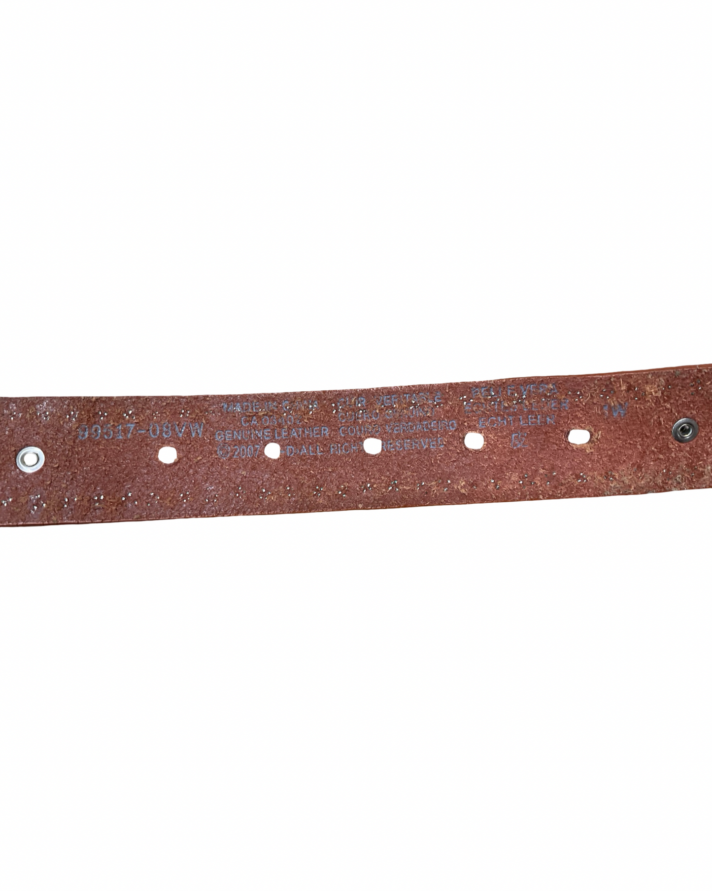 Belt By Harley Davidson In Brown, Size:Xlarge