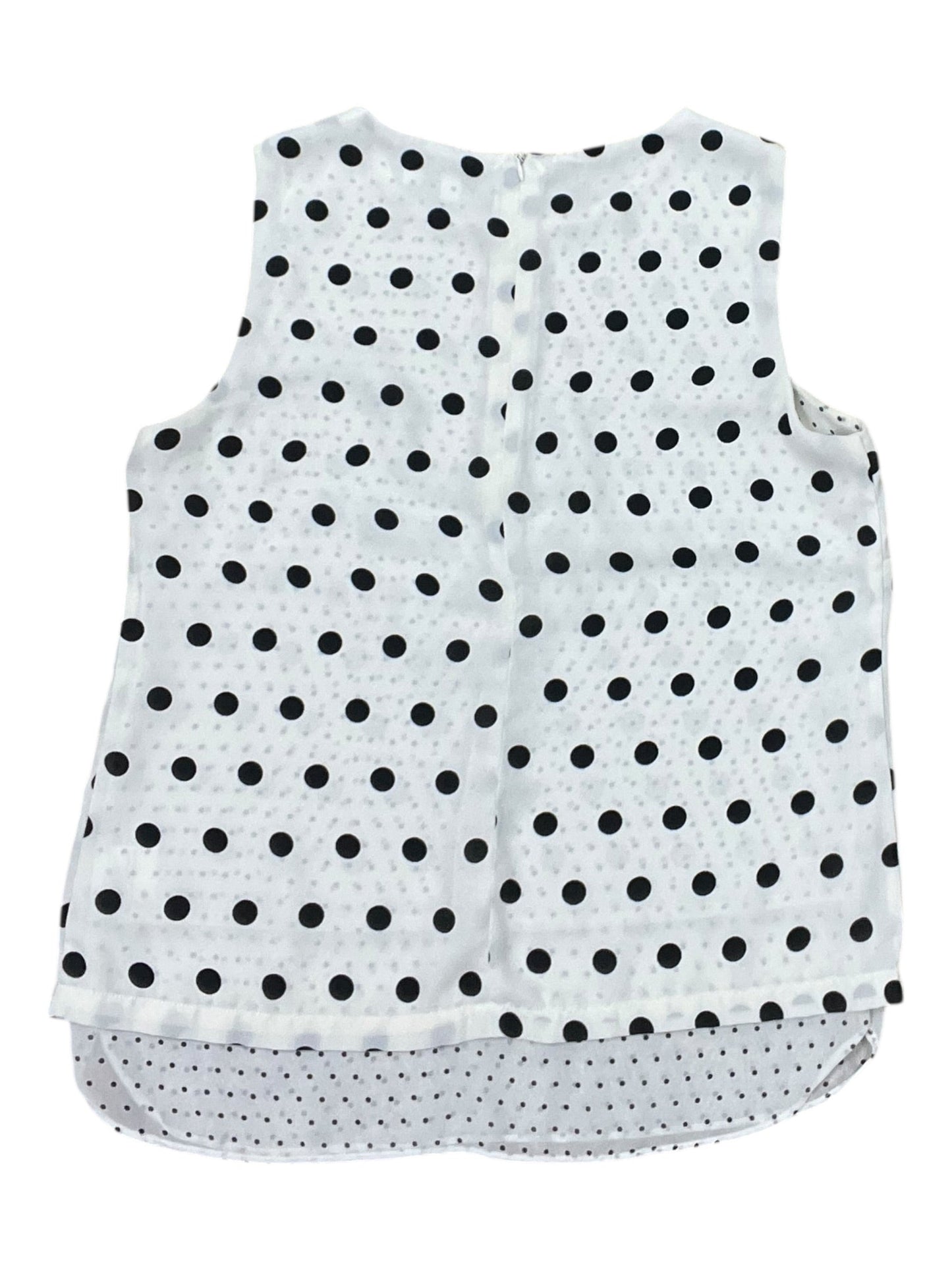 Top Sleeveless By Rose And Olive In Polkadot Pattern, Size:S