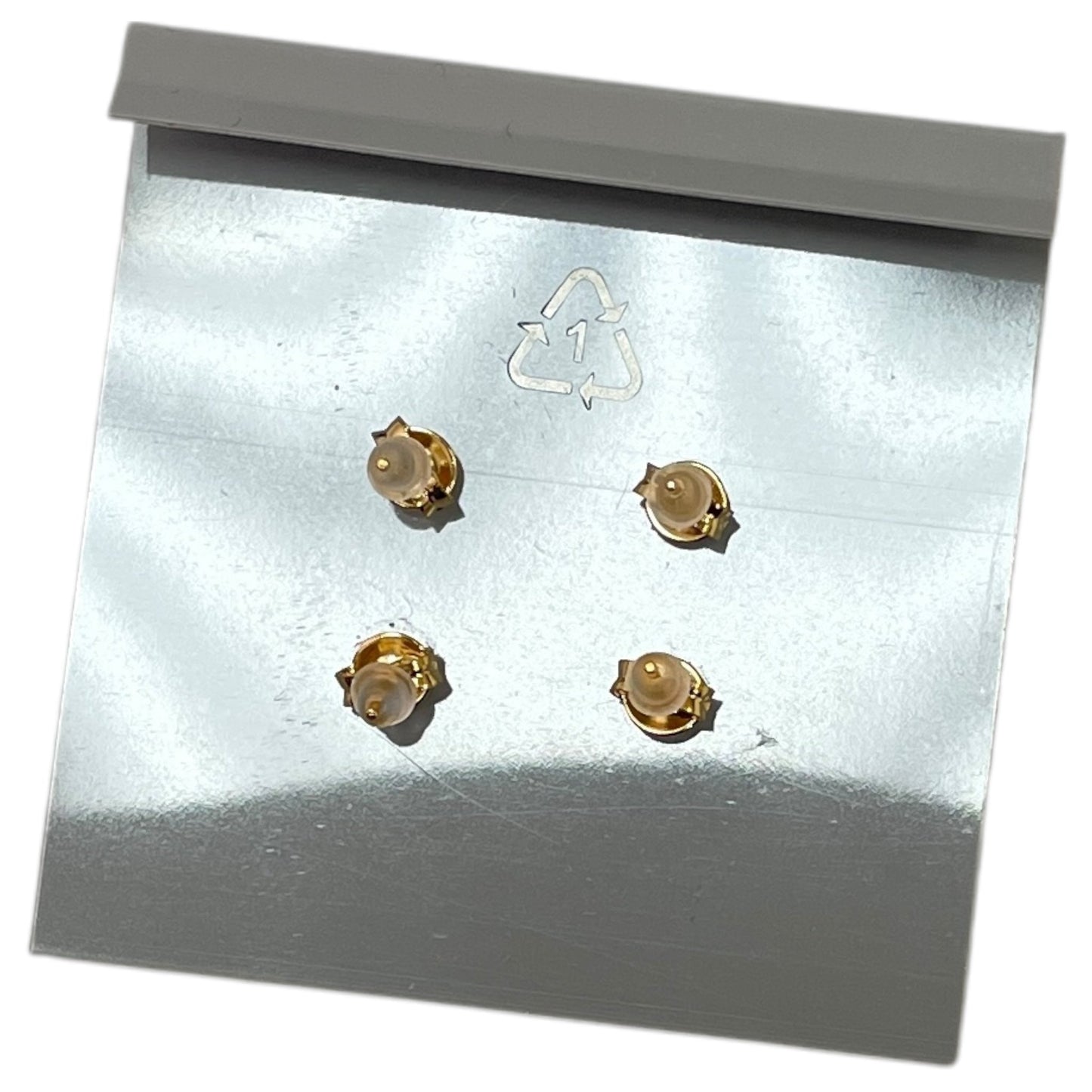 Earrings Sterling Silver By Rachel Zoe In Black, Size:02 Piece Set