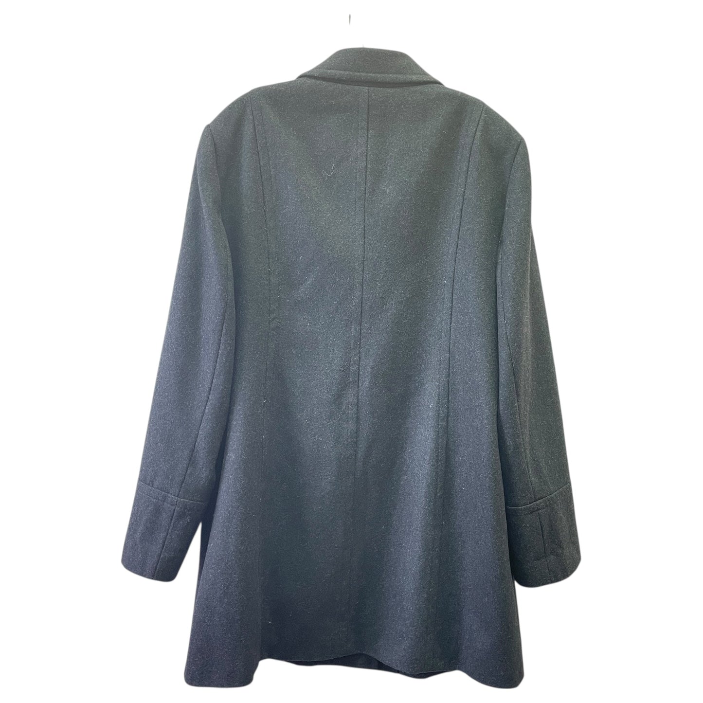 Coat Peacoat By St Johns Bay In Grey, Size:Xl