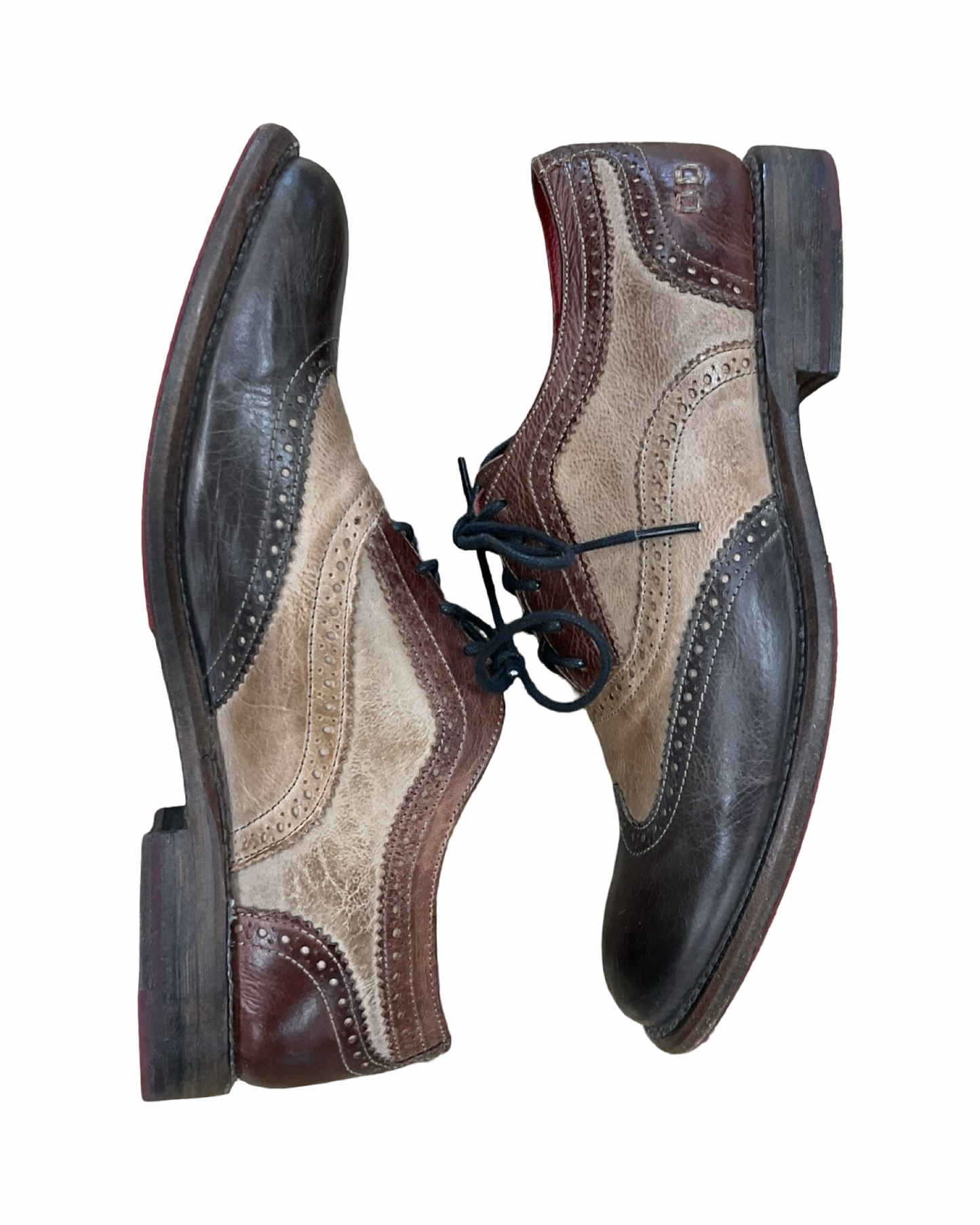 Shoes Flats By Bed Stu In Brown & Tan, Size:10