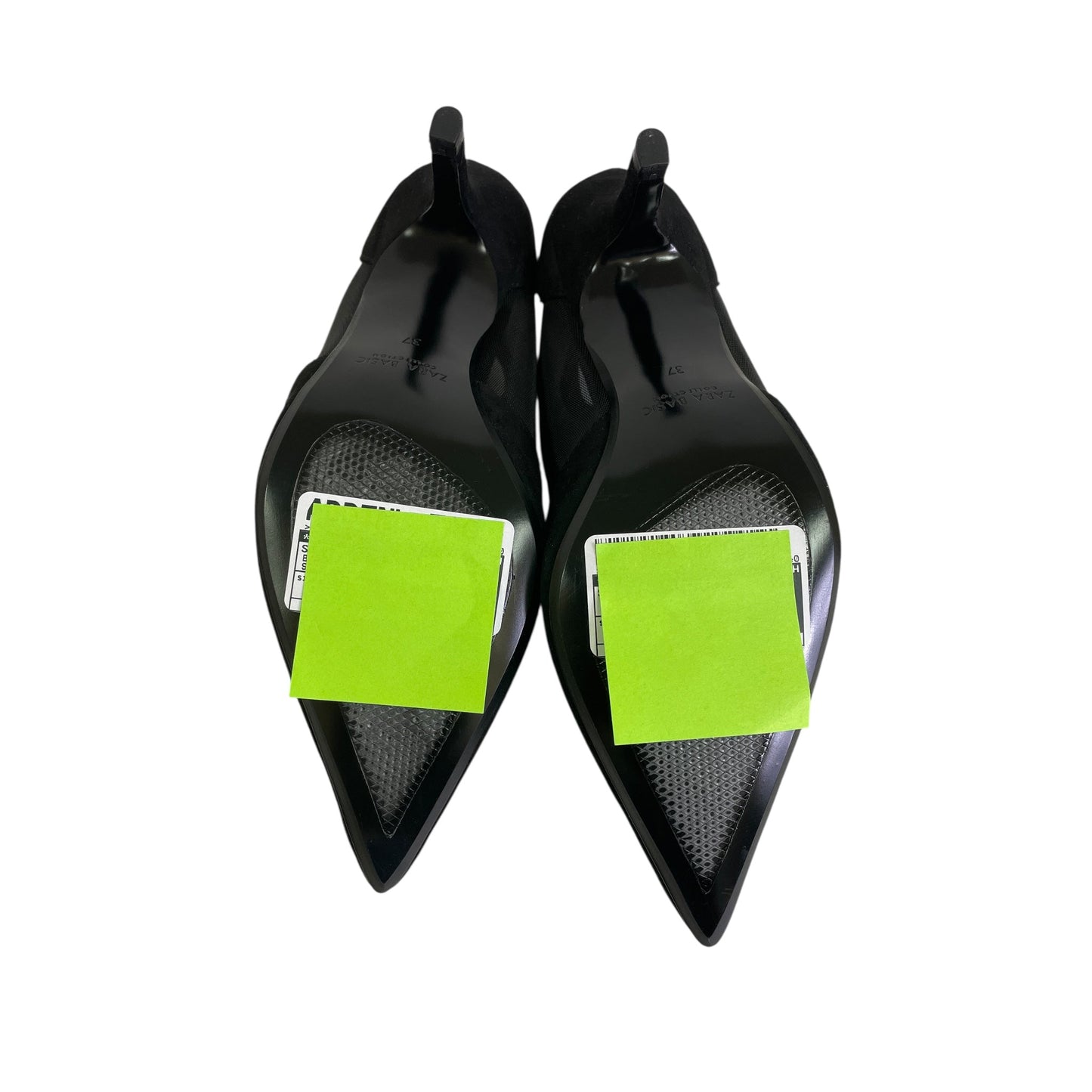 Shoes Heels Stiletto By Zara Basic In Black, Size:6.5