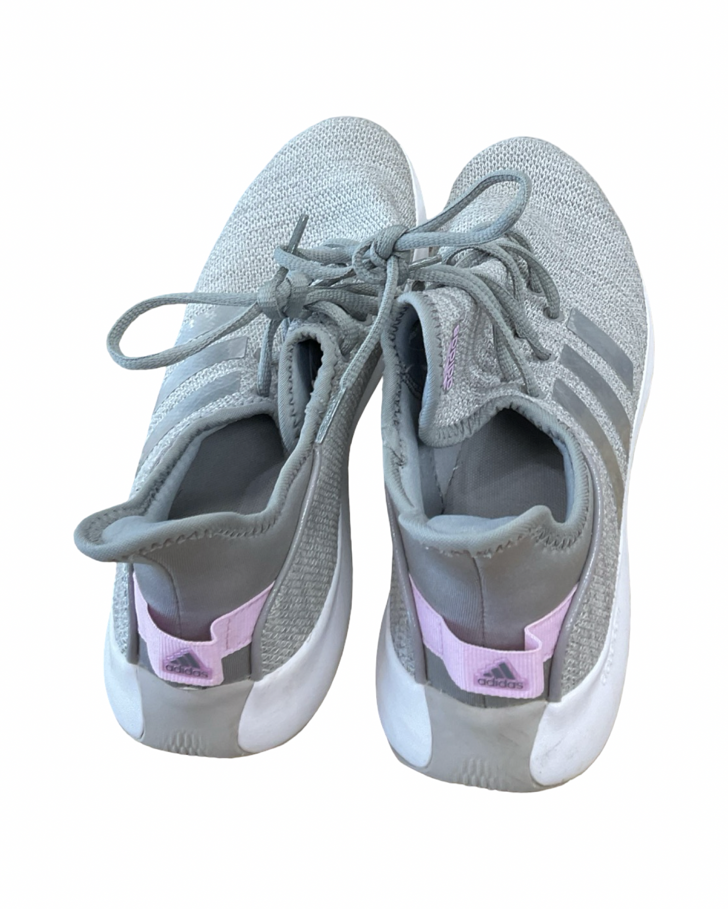 Shoes Athletic By Adidas In Grey & Purple, Size:10