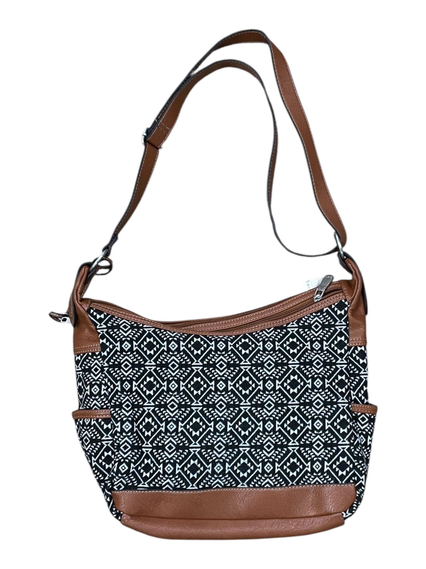 Crossbody By Boc In Black & Brown, Size:Medium