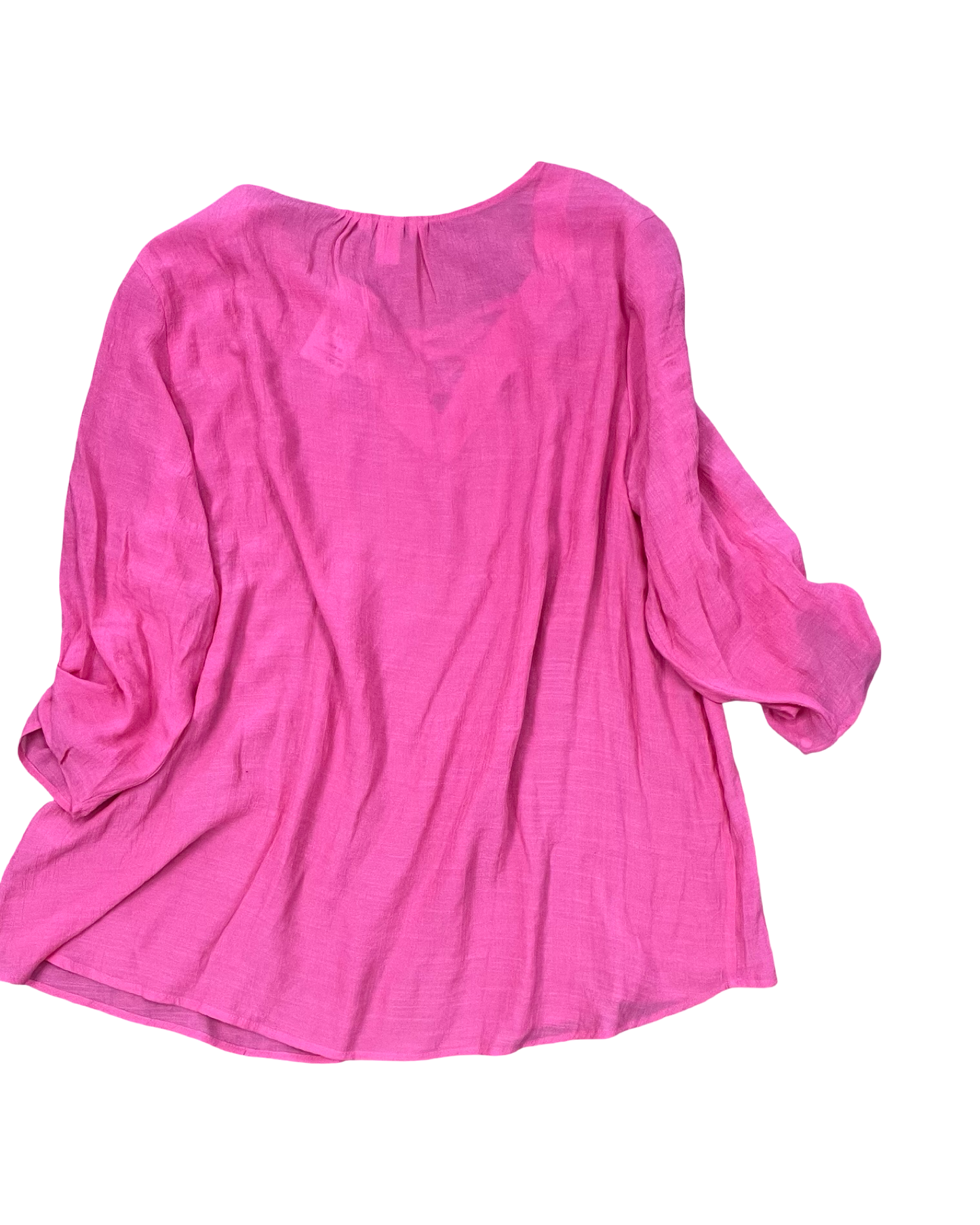 Top Ls By Cj Banks In Pink, Size:3X