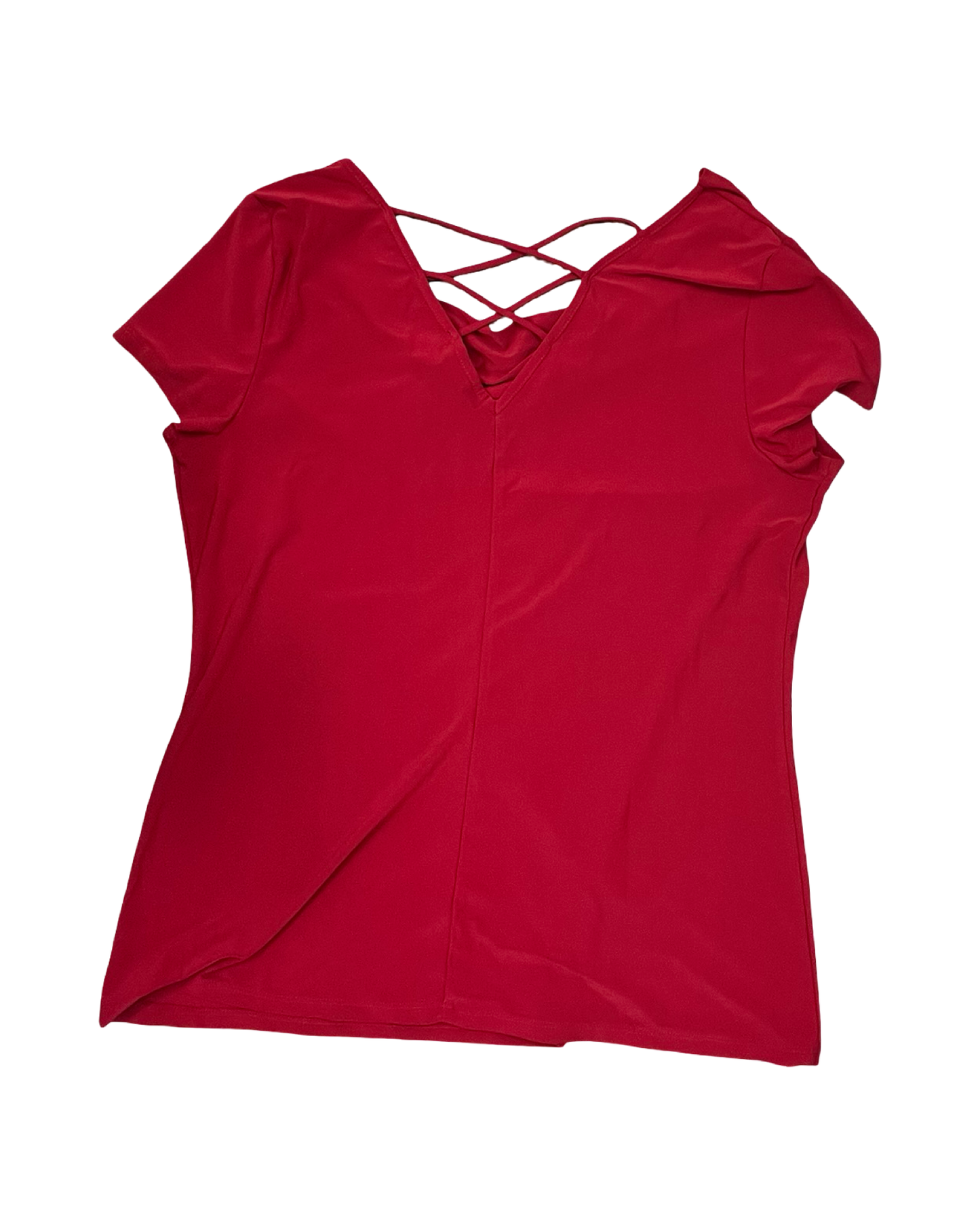 Top Ss By Clothes Mentor In Red, Size:M