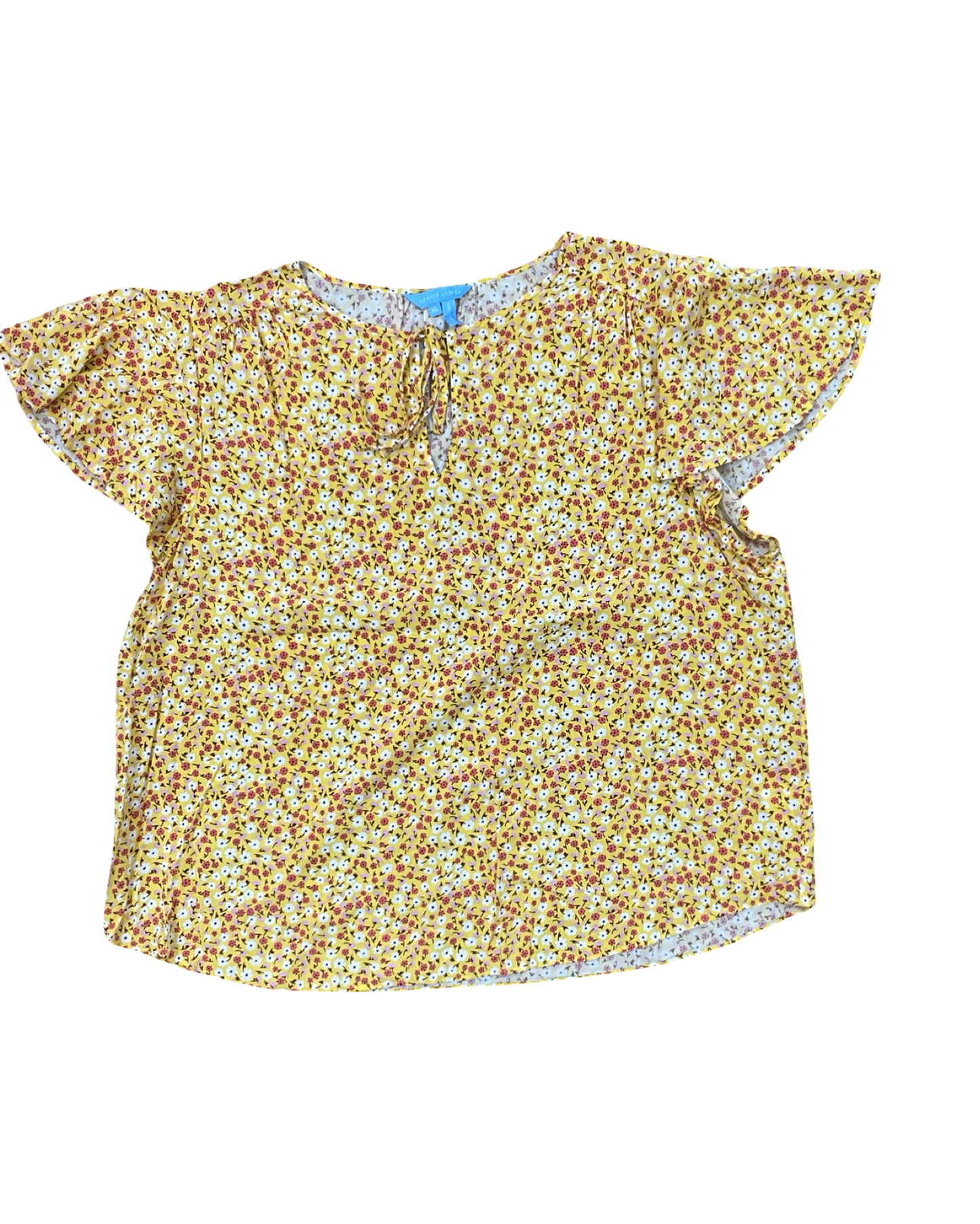 Top Ss By Draper James In Yellow, Size:Xl