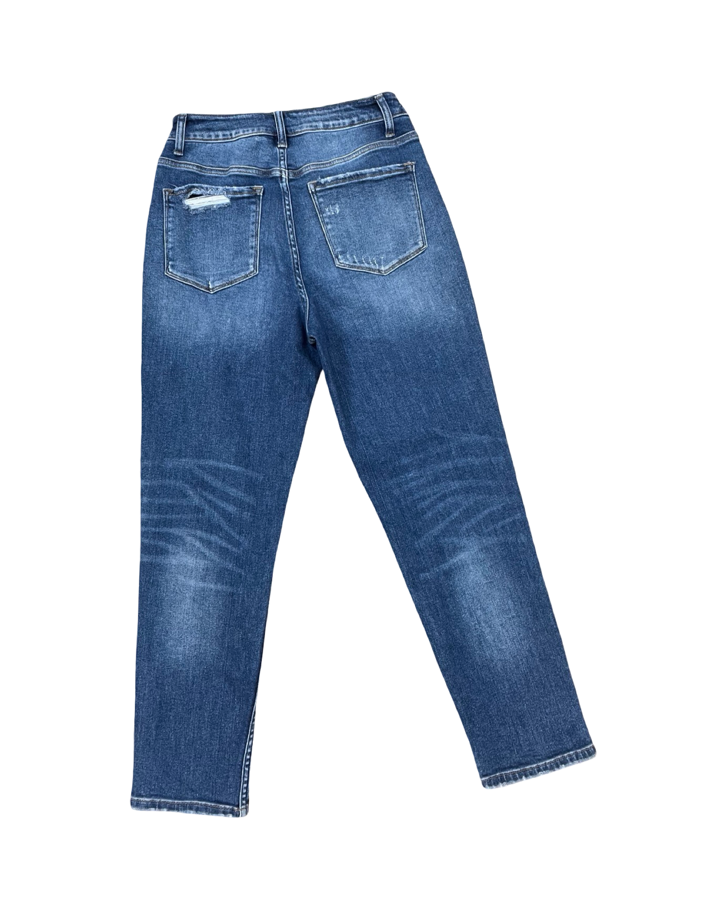 Jeans Cropped By Vervet In Blue Denim, Size:2