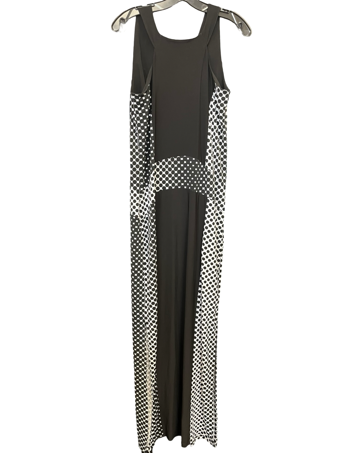 Dress Casual Maxi By Clothes Mentor In Black & White, Size:M