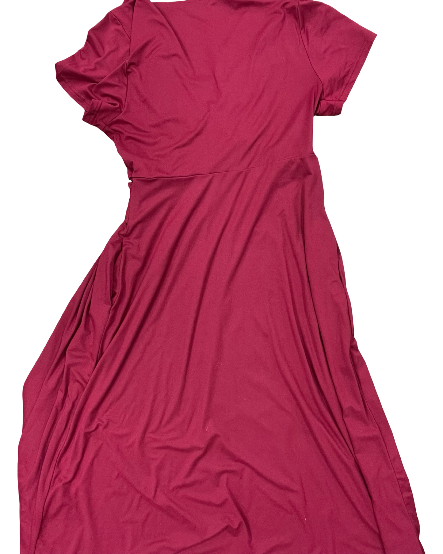 Dress Casual Midi By Shein In Red, Size:1X