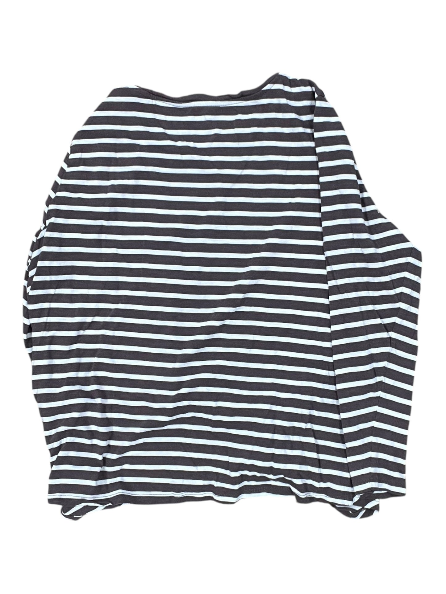 Top Ls By Maurices In Brown & Cream, Size:1X