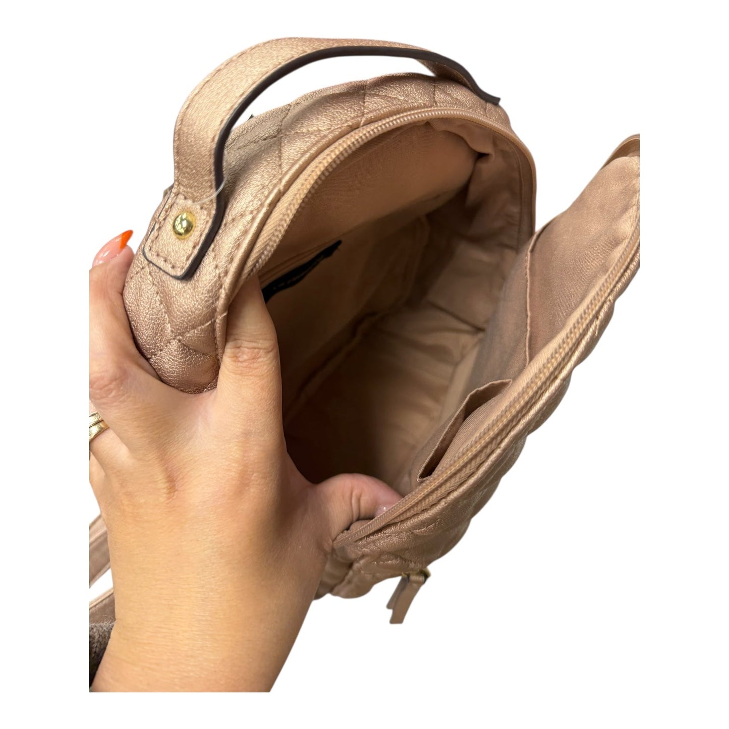 Backpack By Liz Claiborne In Pink, Size:Medium