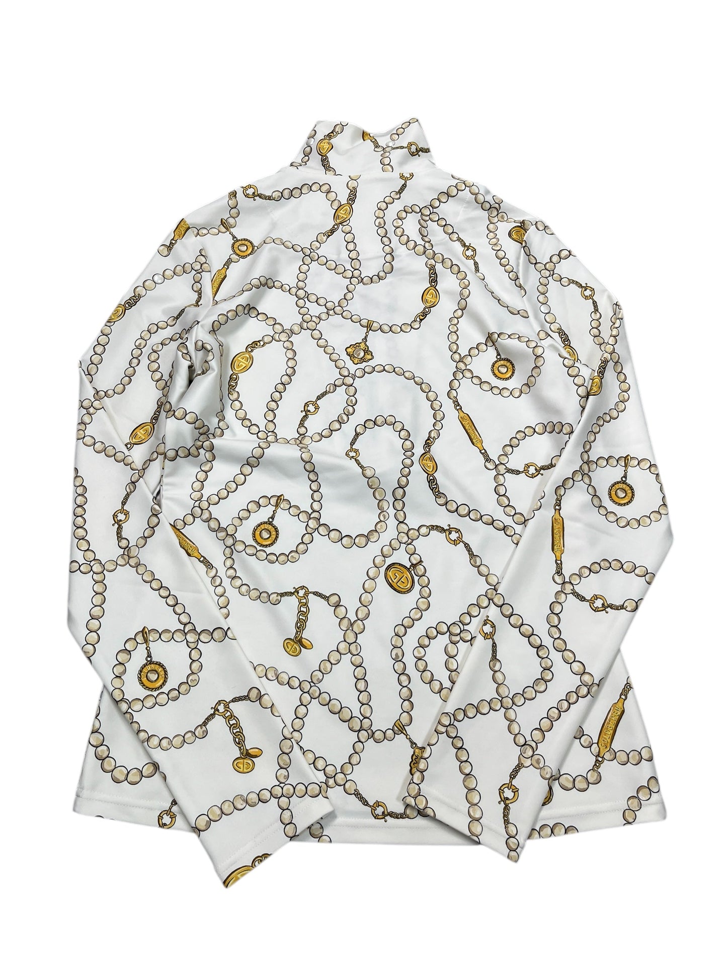 Athletic Jacket By Cma In White, Size:M