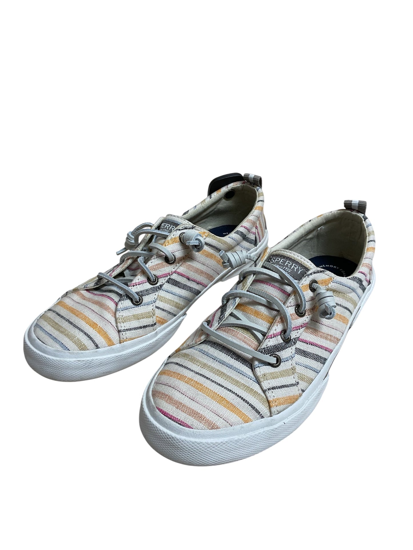 Shoes Flats By Sperry In Rainbow Print, Size:9