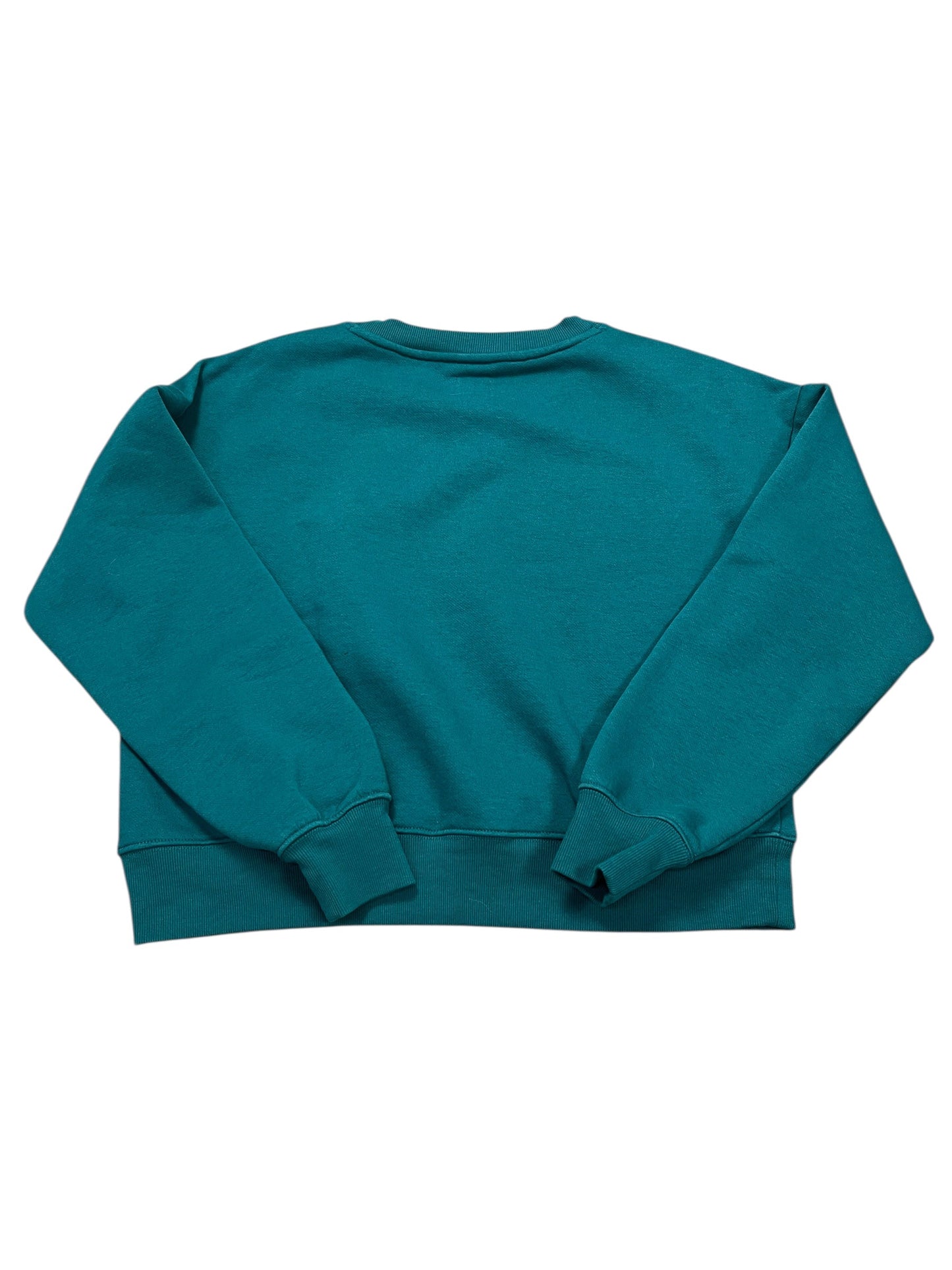 Sweatshirt Crewneck By Maeve In Teal, Size:Xs