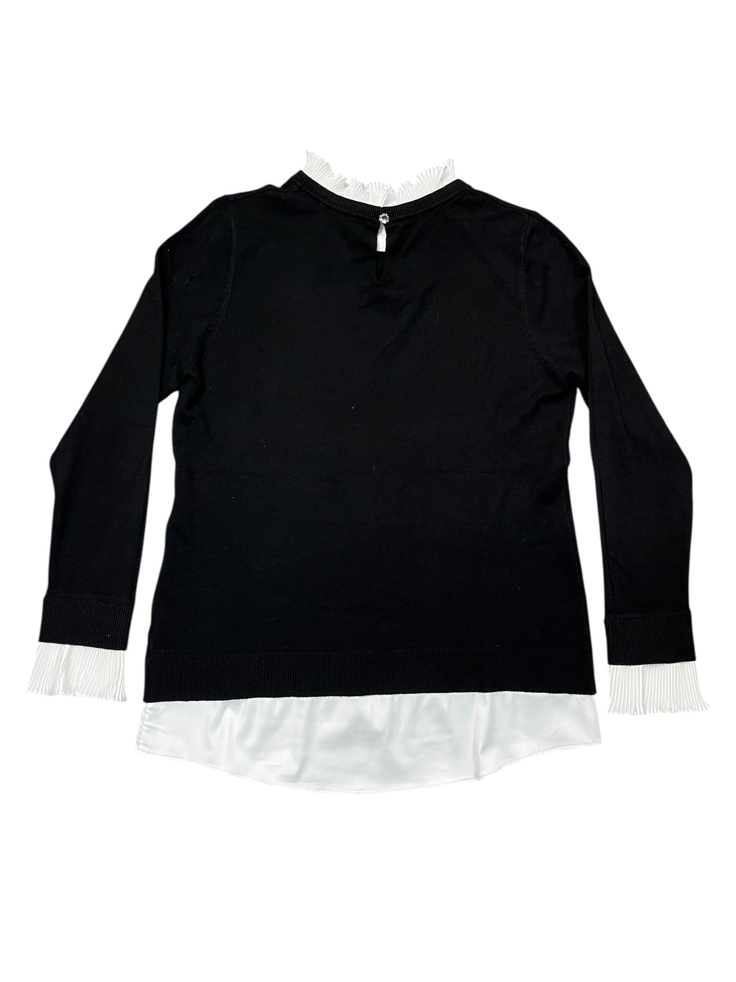 Top Ls By Sioni In Black, Size:L