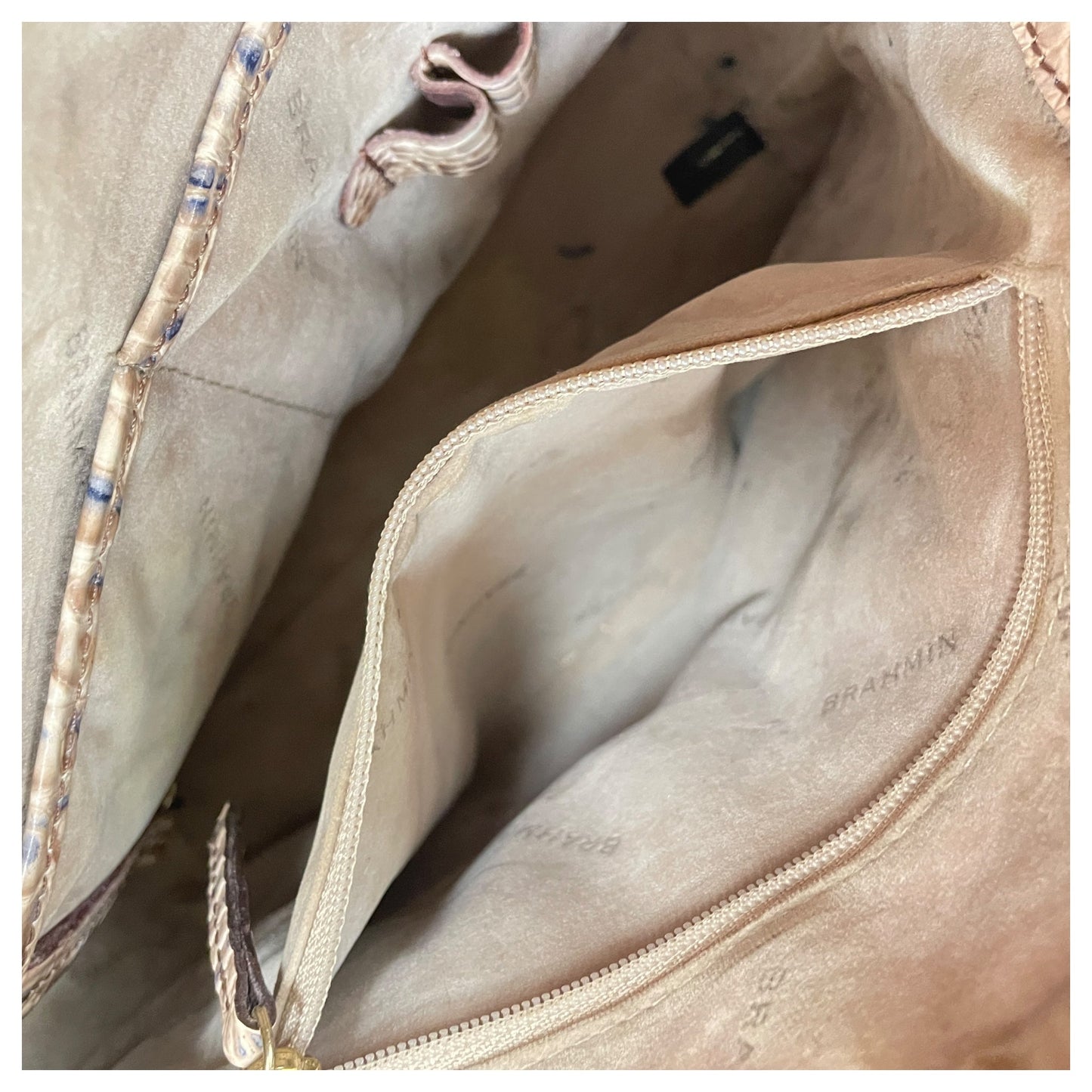 Accessory Designer Label By Brahmin In Taupe