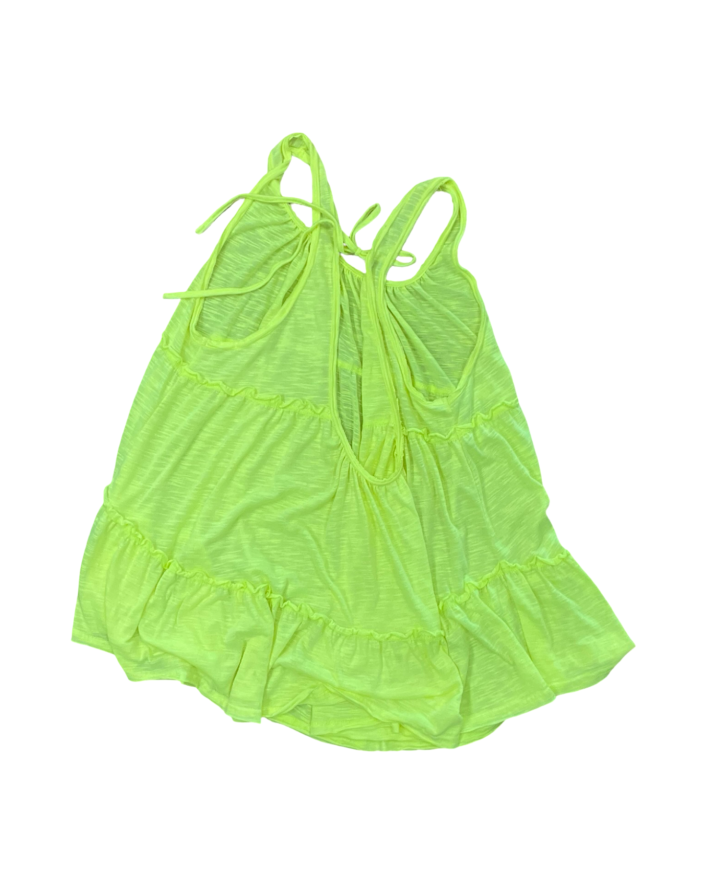 Top Sleeveless By Pol In Green, Size:L