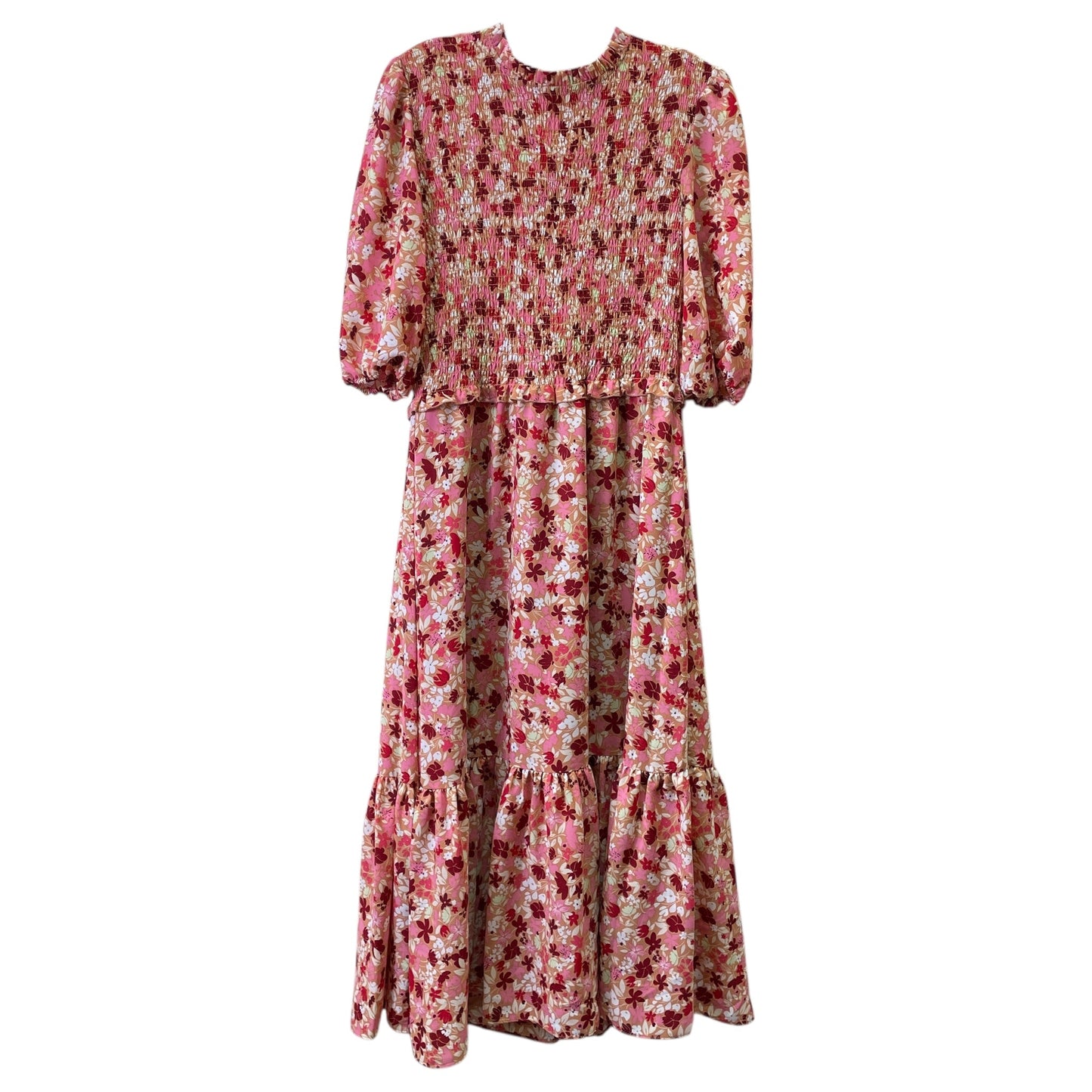 Dress Casual Maxi By Nanette By Nanette Lepore In Floral Print, Size:M