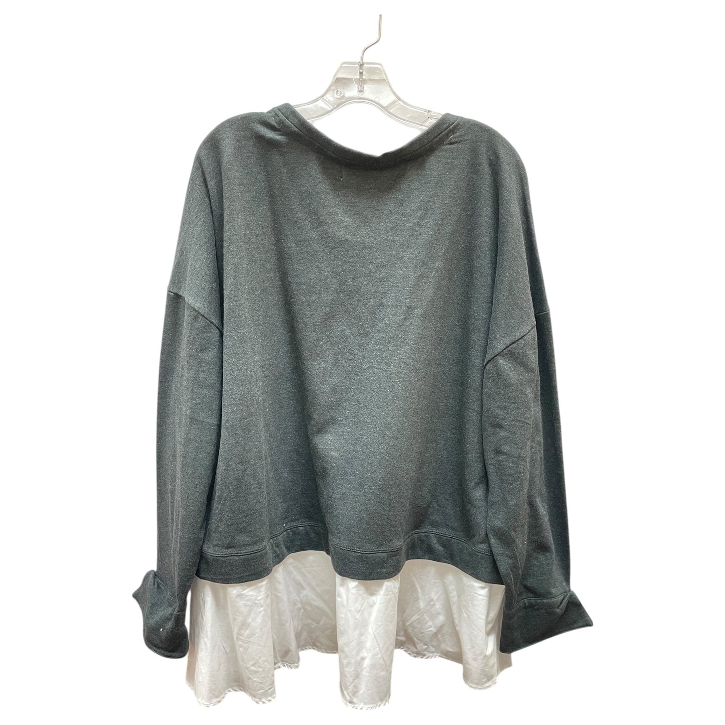 Sweater By Cupio In Grey, Size:2X
