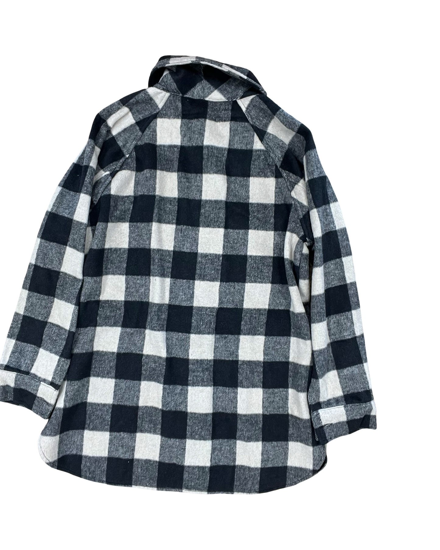 Jacket Shirt By Knox Rose In Black & Tan, Size:M