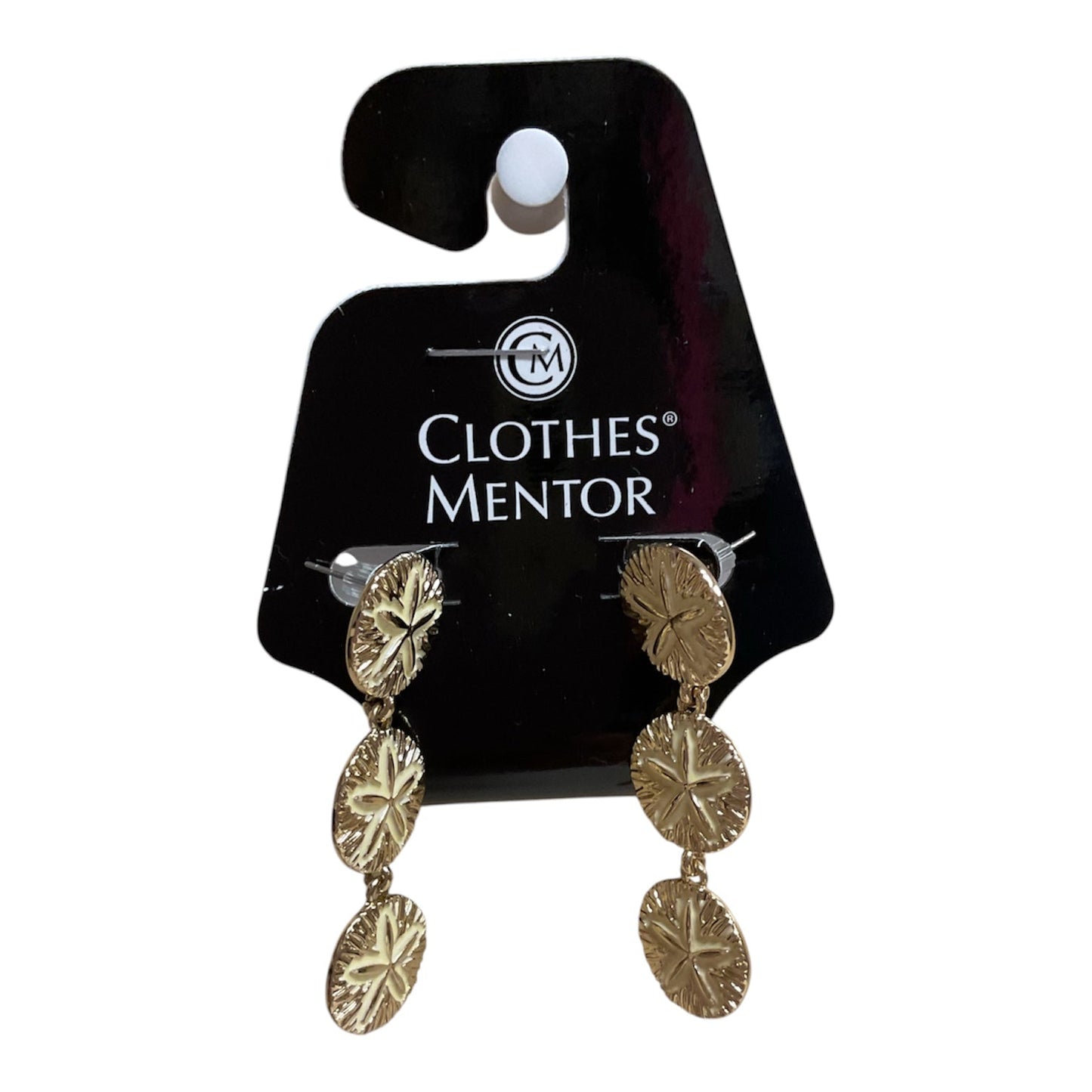 Earrings Designer By Lilly Pulitzer In Gold & White