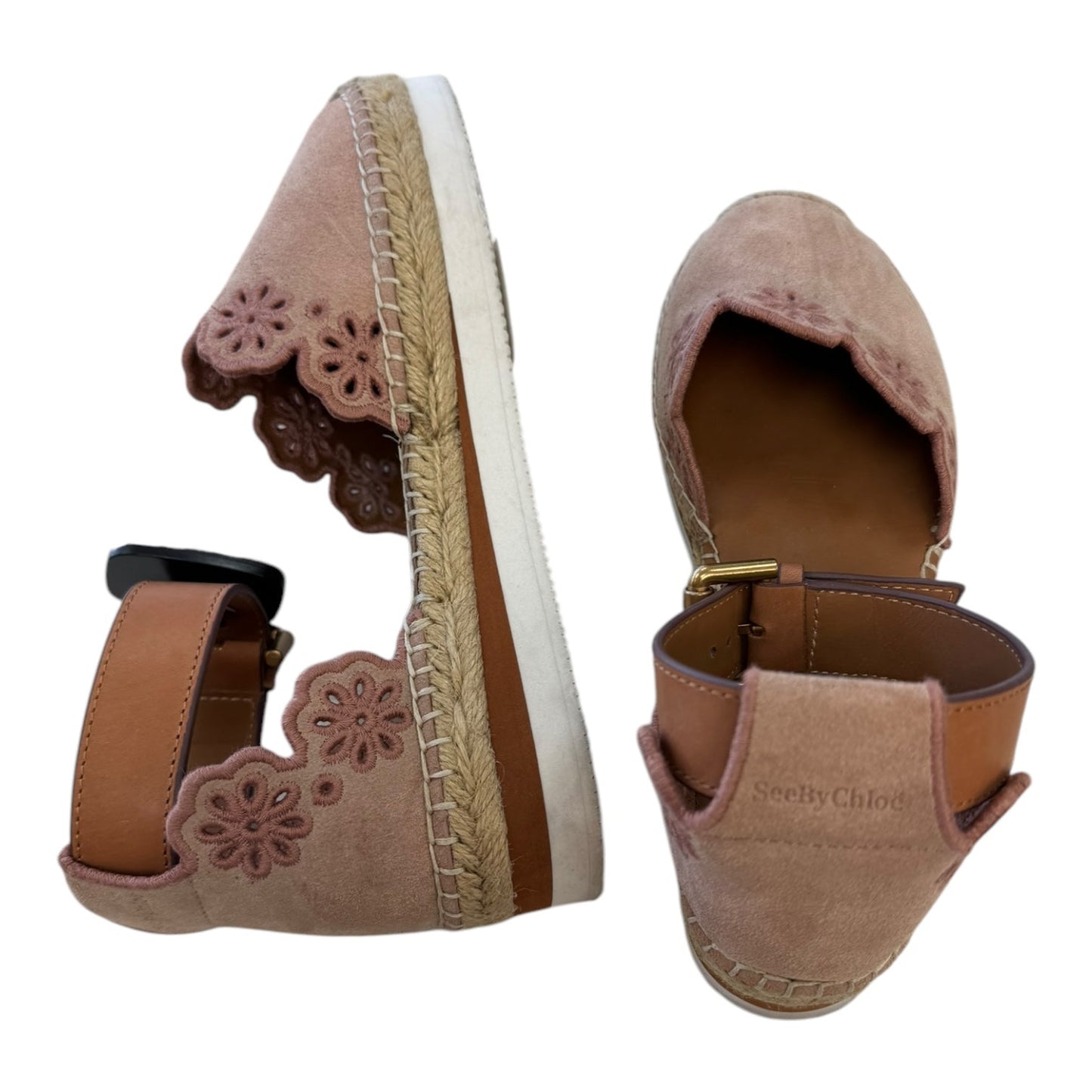 Shoes Designer By See By Chloe In Pink, Size:6.5