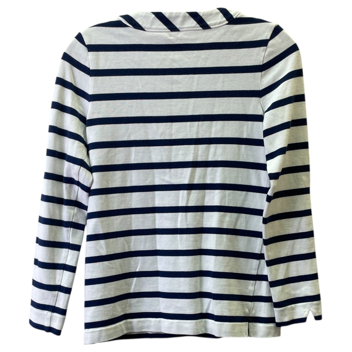 Top Ls Designer By Kate Spade In Blue & White, Size:S
