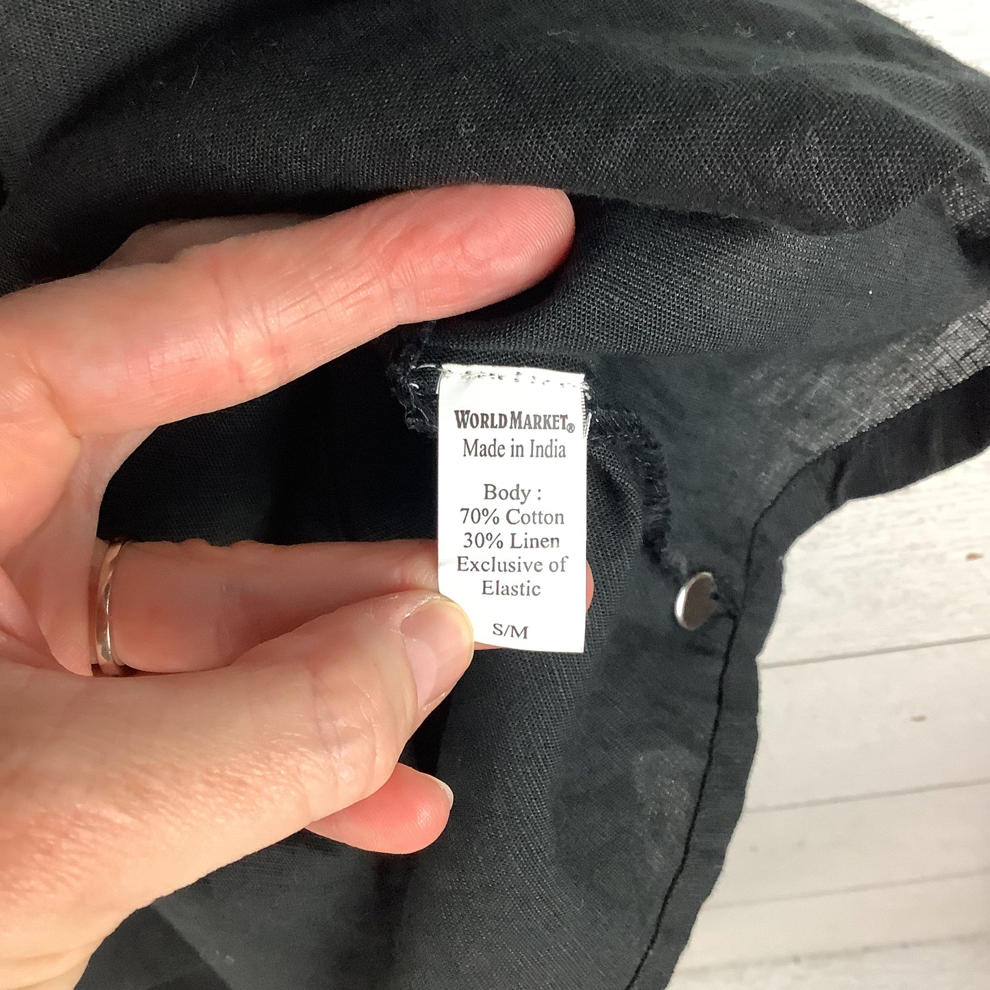 Dress Casual Midi By World Market In Black, Size: S/M