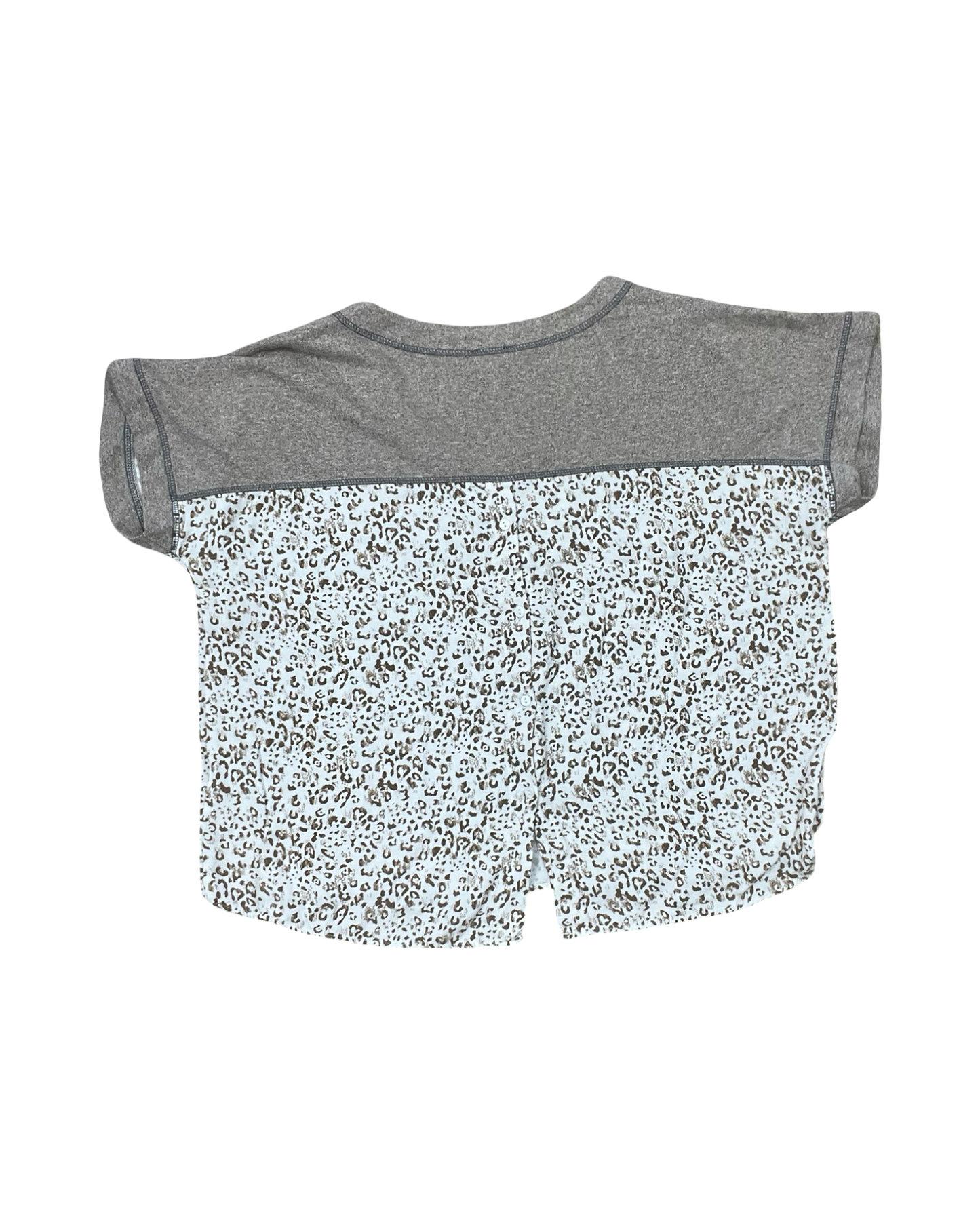 Top Ss By Hem & Thread In Tan, Size:L