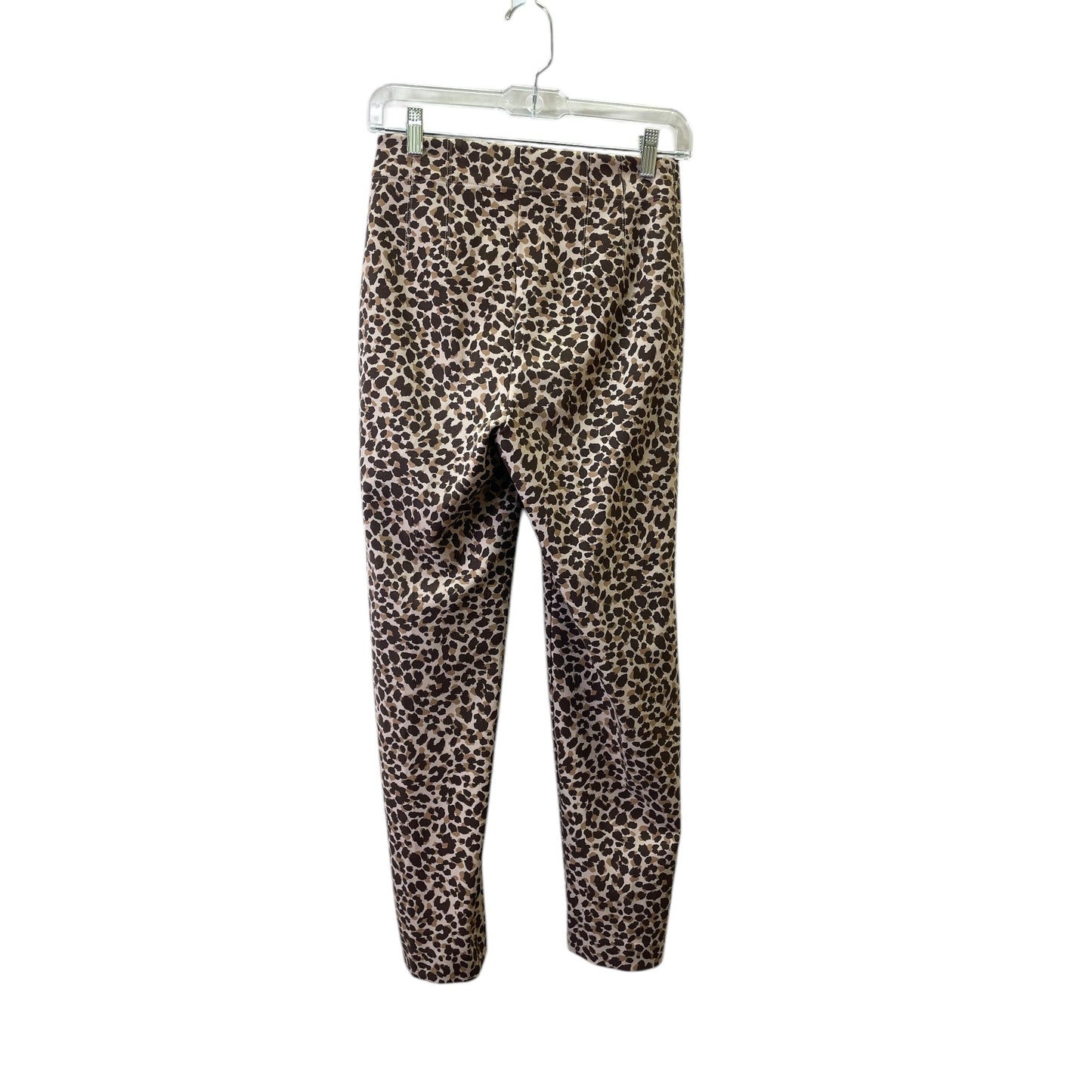 Athletic Leggings By Ann Taylor In Animal Print, Size:0