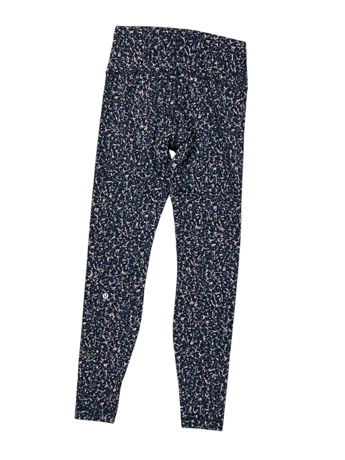 Athletic Pants By Lululemon In Blue & Green, Size:M