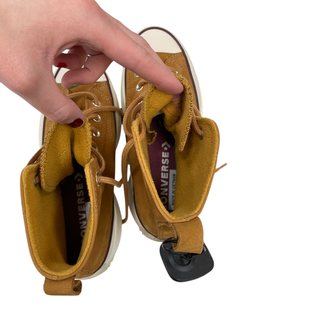 Shoes Athletic By Converse In Cream & Tan, Size:7