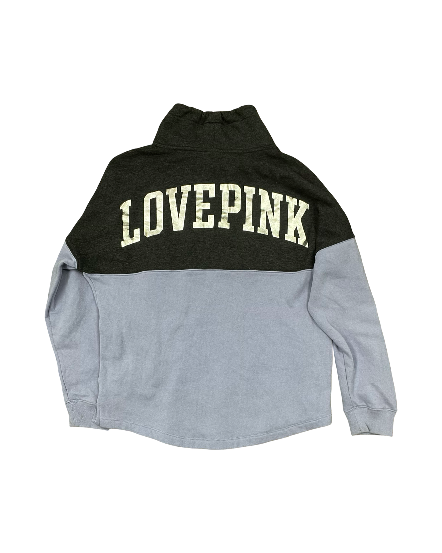 Sweatshirt Crewneck By Pink In Grey, Size:S