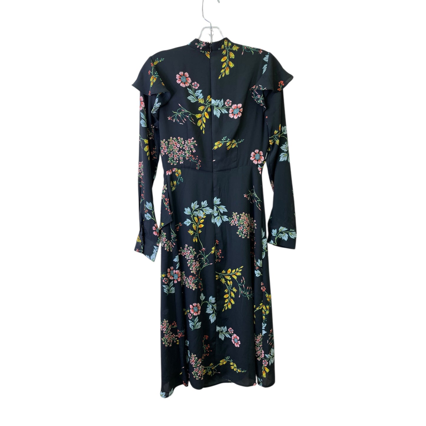 Dress Casual Midi By Who What Wear In Black, Size:Xs