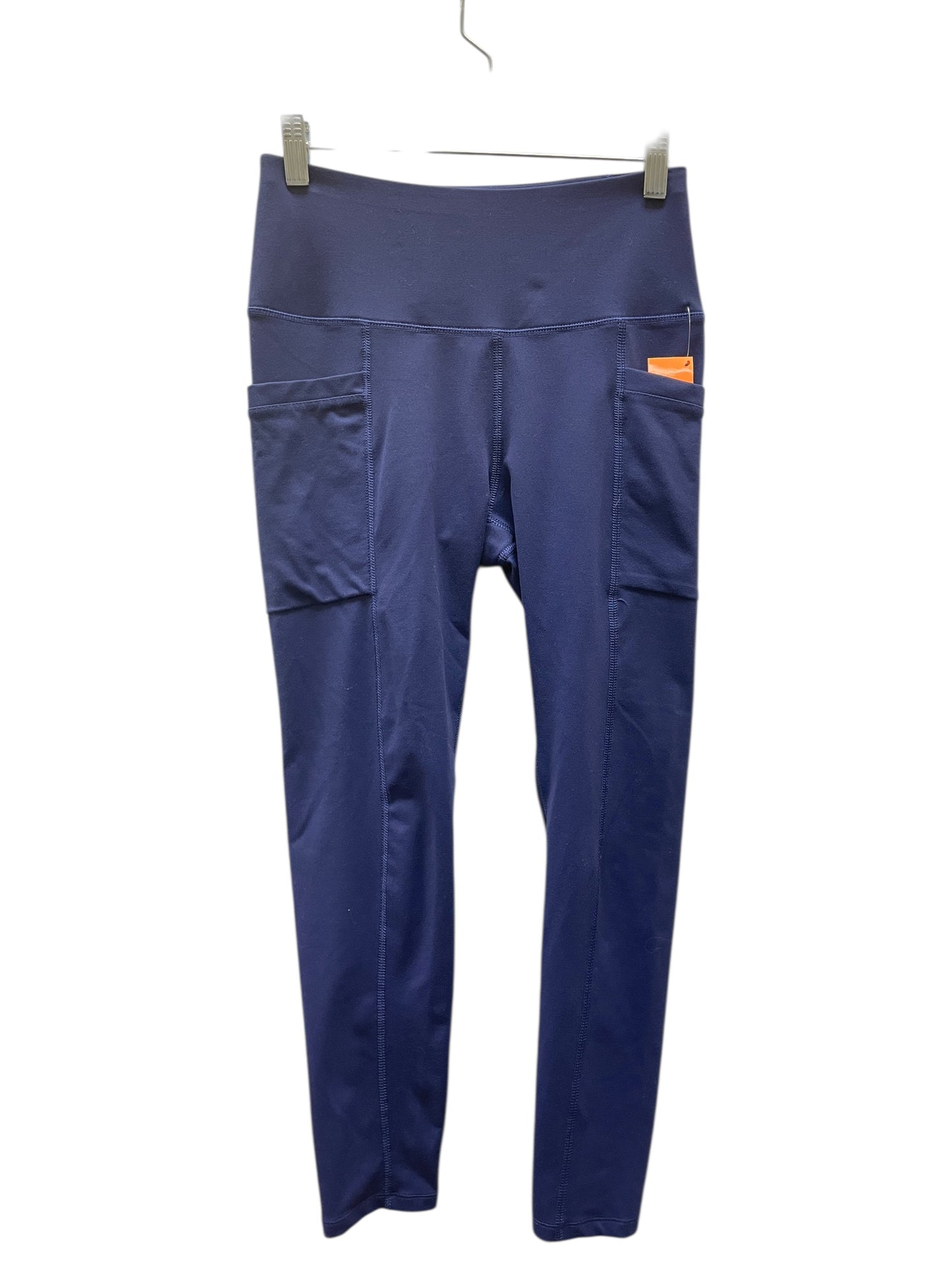 Athletic Leggings By Apana In Blue, Size:S