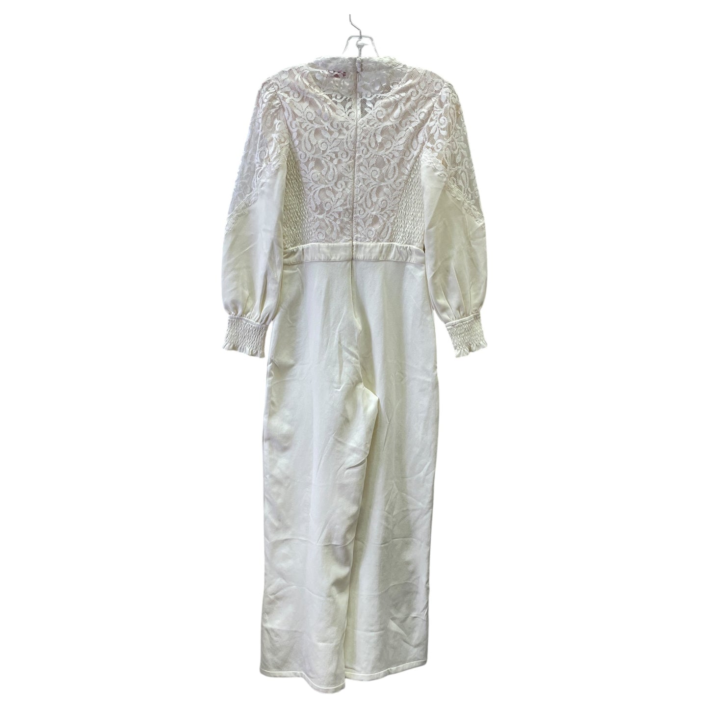 Jumpsuit By IVY CITY CO In Cream, Size:S