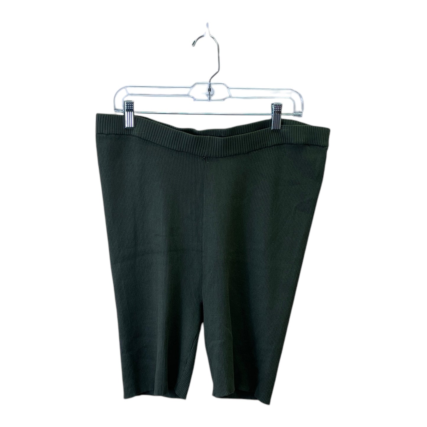 Shorts By Almost Famous In Green, Size:3X