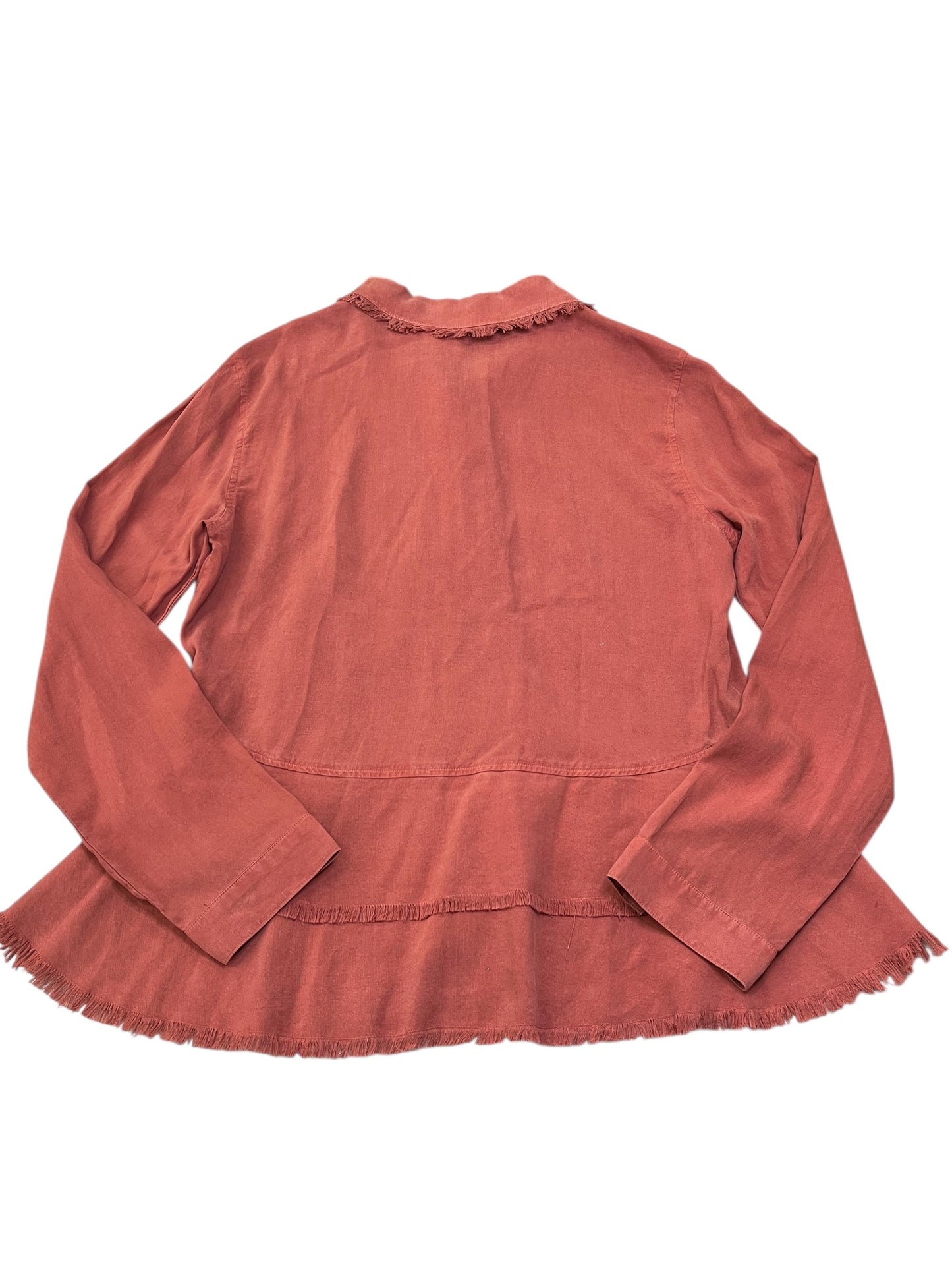 Top Ls By Cloth & Stone In Pink, Size:L