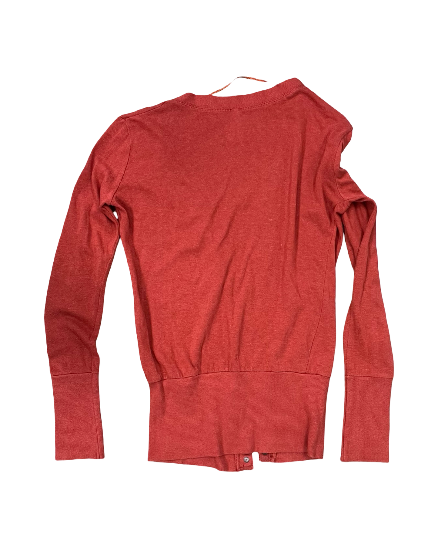 Cardigan By Clothes Mentor In Orange, Size:L