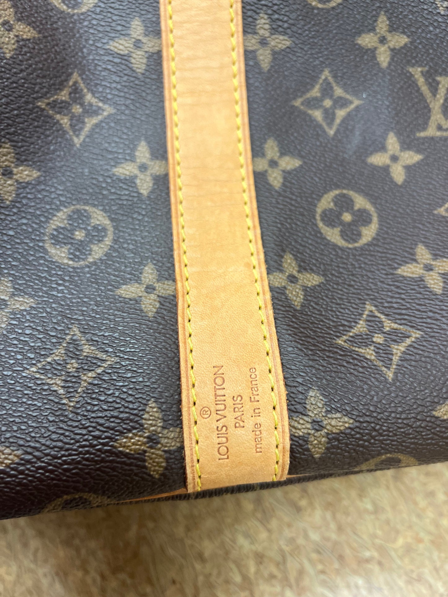 DUFFLE AND WEEKENDER LUXURY DESIGNER by LOUIS VUITTON In BROWN, Size: LARGE