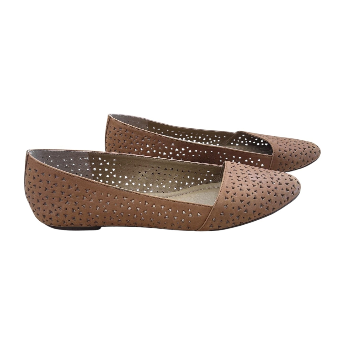 Shoes Flats By Lucky Brand In Bronze, Size:8