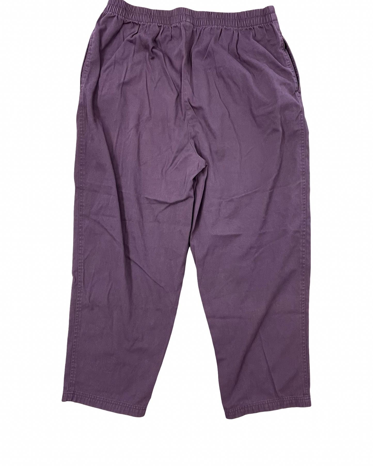Pants Chinos & Khakis By Basic Editions In Purple, Size:1X